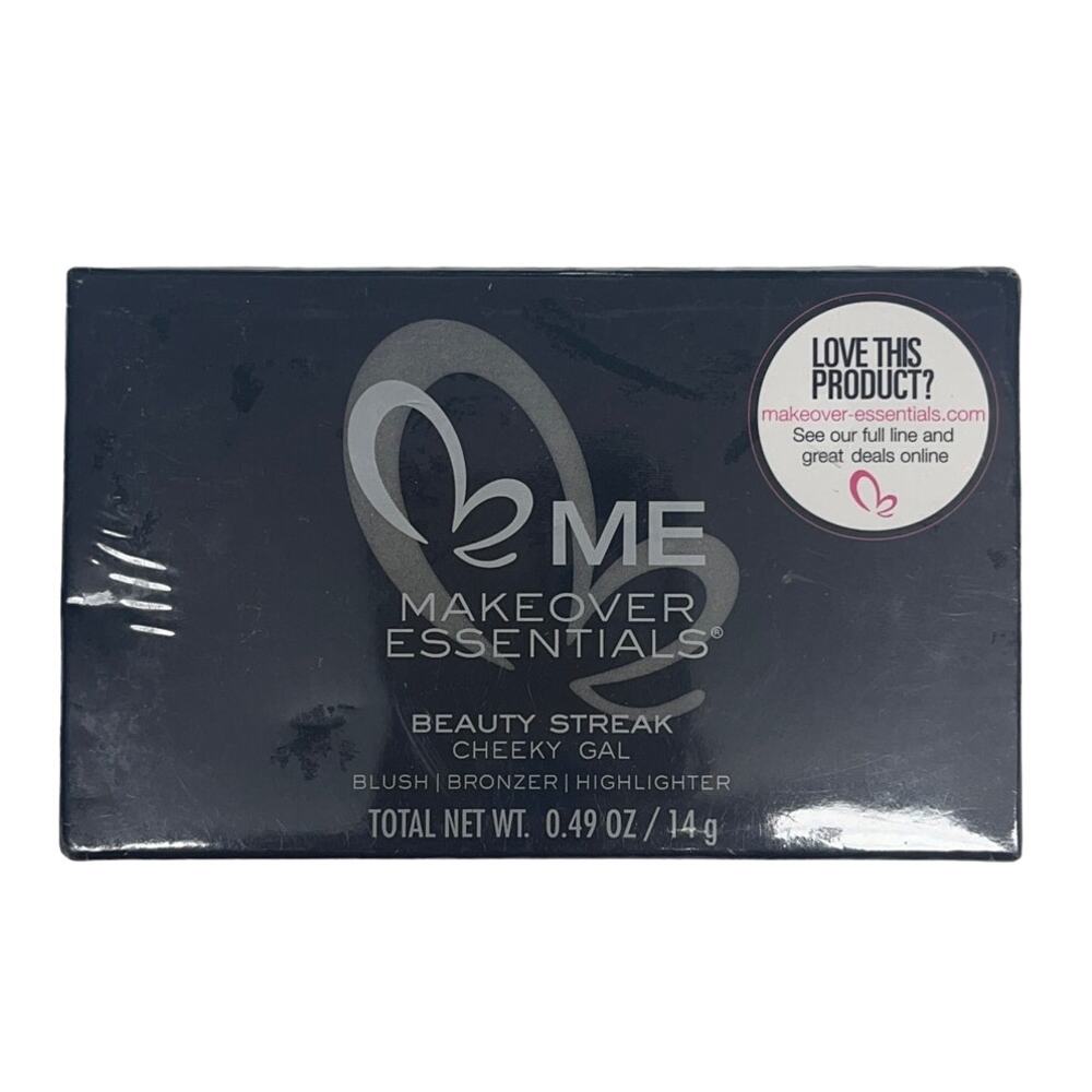 ME MAKEOVER ESSENTIALS BEAUTY STREAK - BLUSH I BRONZER HIGHLIGHTER - NEW